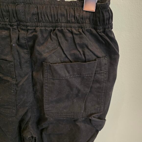 new Topshop pull on black cargo pants size 4 - Picture 6 of 7